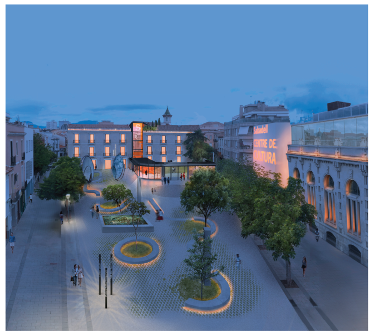 El futur 'Sabadell, Centre de Cultura' a la plaça del Gas